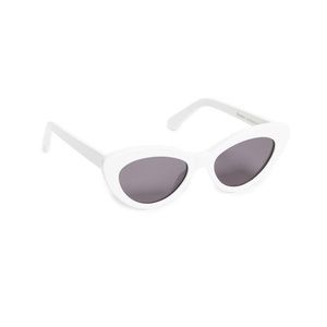 Illesteva Pamela Sunglasses - White